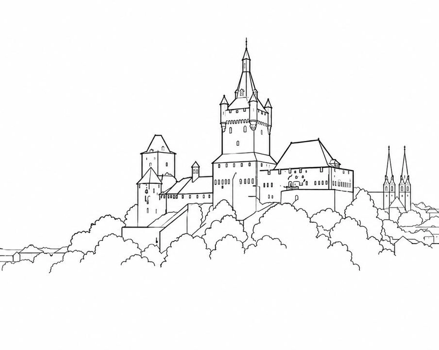 Schwanenburg in Kleve